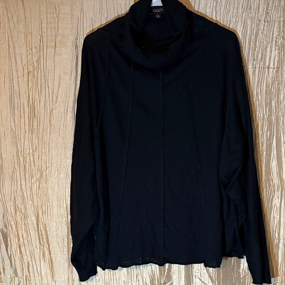 Black Turtleneck Sweater